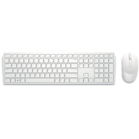 Dell Pro KM5221W Keyboard and Mouse in White KM5221WWHUS